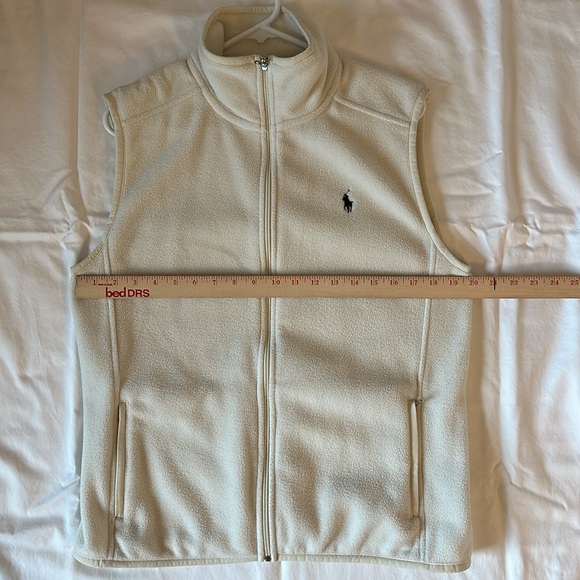 Ralph Lauren Polo Golf Women’s Polartech Vest Cream Winter White - Picture 3 of 10